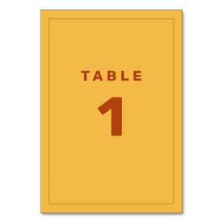Table Rust et Jaune Wes Anderson Numéro de tableau inspi