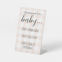 SIGNE baby shower Barre de bonbons