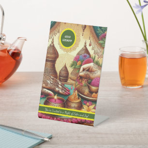 Table SIGNE DE LA Cérémonie DE Henné