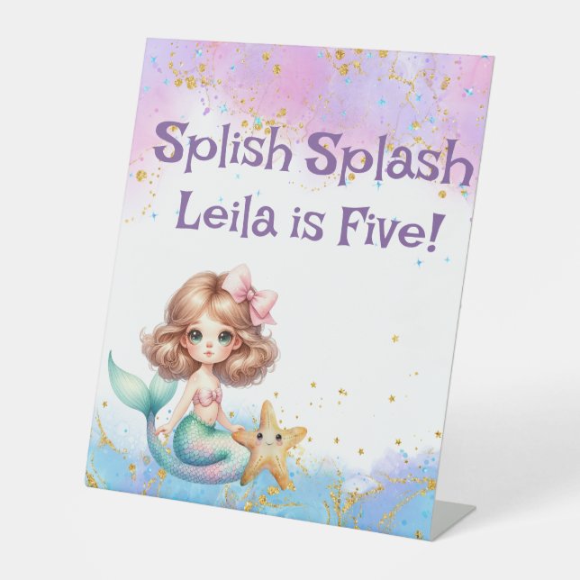 Table SIGNE DE LA FEMME DE Splash Splash (Recto)