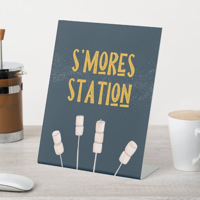 Table SIGNE DE LA PARTIE DE CAMPING | Station S'mores (In SItu)
