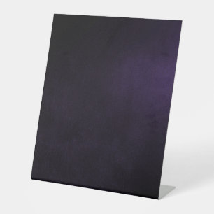 Table Signe de socle Arrière - plan foncé personnalisé v