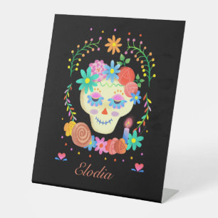 Table Signe Dia de los Muertos : Crâne à sucre