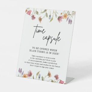 Table Signe Fleur sauvage du printemps Heure de l'annive