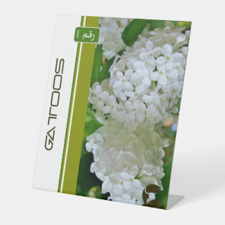 TABLE SIGNE PÉDESTAL DE GATTOOS