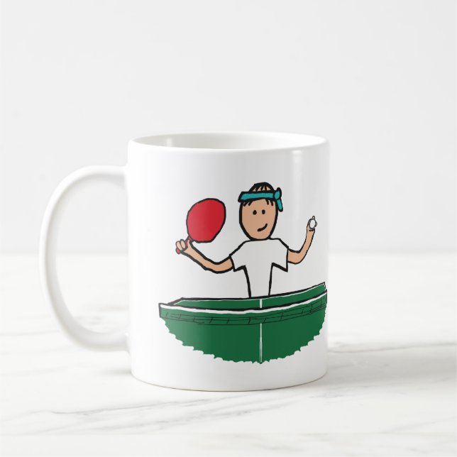 Table Tennis Kaffeetasse (Links)