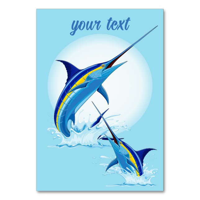 Table Tent Sign Tischnummer (Vorderseite)