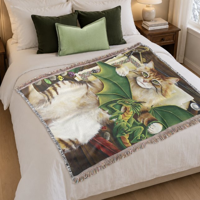 Table Top Gaming Dragon Cat Decke (Von Creator hochgeladen)