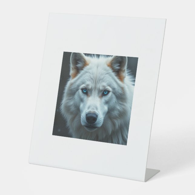 Table top sign sockelschild (Vorderseite)