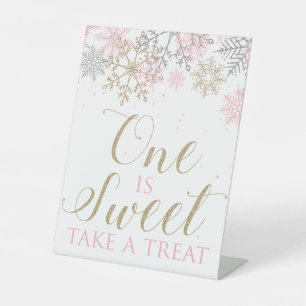Table Winter Onederland One is Sweet Prenez un signe de