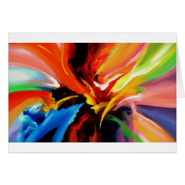 Tableau Abstrait de Serdar Hizli (Devant horizontal)