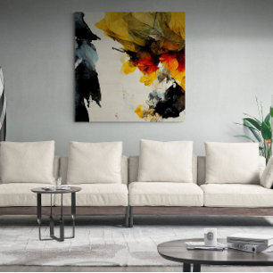 Tableau Abstrait "Flux de la nature". Impression C