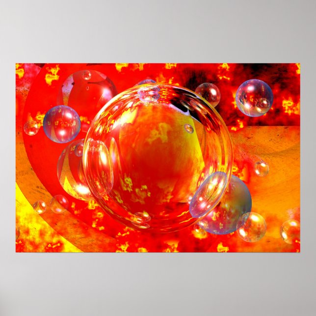 Tableau Abstrait numérique Art Imprimer Affiches m (Devant)