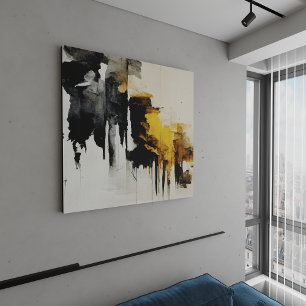 Tableau Abstrait "Vue sur le vent". Toile