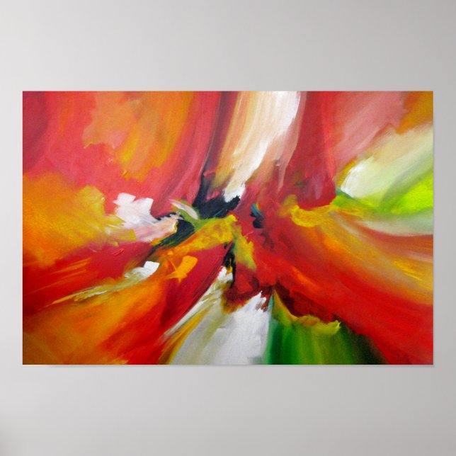 Tableau Action Abstraite (Devant)