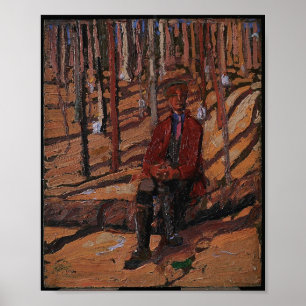 Tableau canadien vintage Tom Thomson Sugar Bush