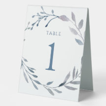 tableau couleur bleu poussiéreux numéro un signe