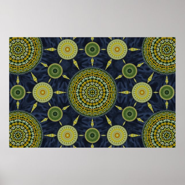 Tableau Daffodil Mandala (Devant)