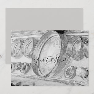 Tableau de bord Chrysler Esquisse votre invitation