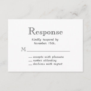 Tableau de bord floral RSVP
