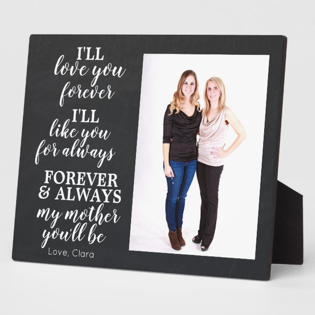Tableau de bord personnalisé moderne Plaque photo  (Côté)