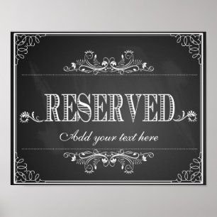 Tableau de bord personnalisé Signal réservé imprim