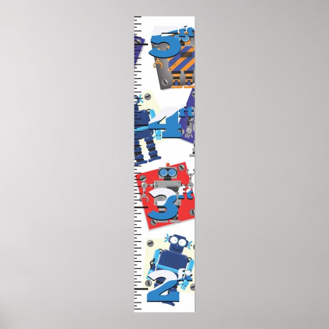 Tableau de croissance de robot (Devant)