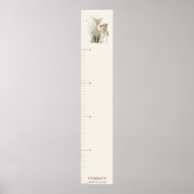 Tableau de croissance personnalisé de cerf de la f
