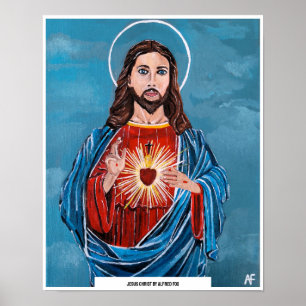 Tableau de Jésus-Christ par Alfred Fox