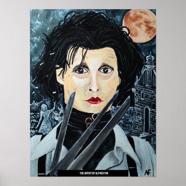 Tableau de l'artiste par Alfred Fox (Devant)