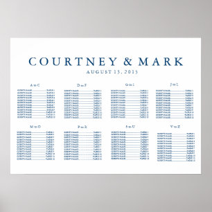Tableau de sièges mariages