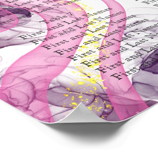 Tableau de sièges mariages (Coin)