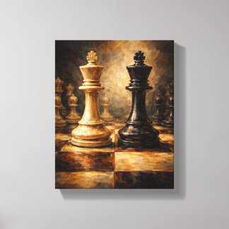 Tableau Déco (Face De Roi) Art Déco Leinwanddruck