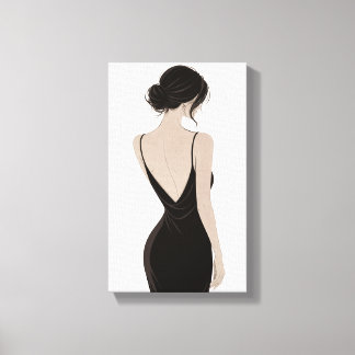 Tableau Déco  ( Femme Chic) Art Moderne Leinwanddruck