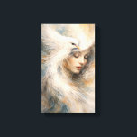 Tableau Déco ( Peace Of The Bird ) Art Moderne Leinwanddruck<br><div class="desc">Cette toile met en évidence un portrait féminin aux lignes épurées,  où les traits du visage émergent avec douceur tandis qu’un oiseau blanc abstrait l’enveloppe délicatement. La composition évoque l’harmonie entre la féminité,  la liberté et la spiritualité,  créant un dialogue poétique entre l’humain et le symbole de l’envol.</div>