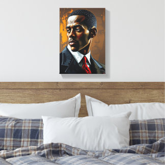 Tableau Déco ( Presence ) Portrait Homme Chic
