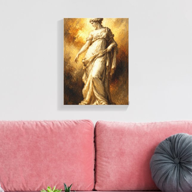 Tableau Déco (Sphère Antique) Art Déco (Insitu(Salon))