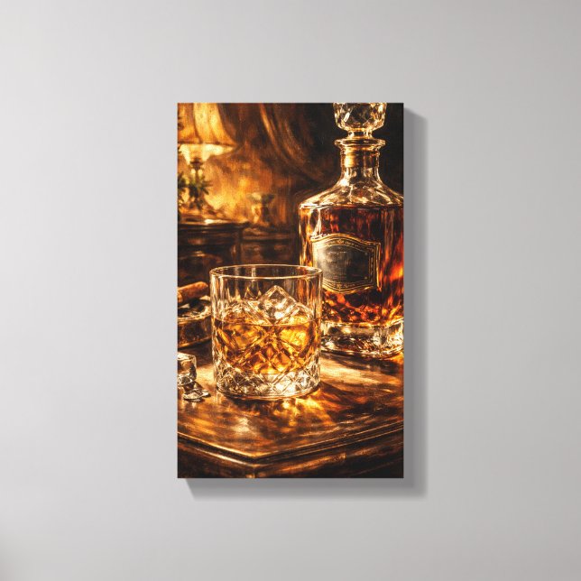 Tableau Déco (Whisky Art )  Leinwanddruck (Vorderseite)
