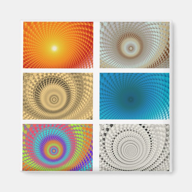 Tableau der Kreise Magnet (Vorne)