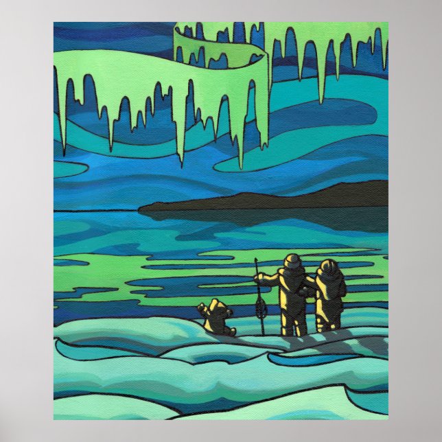 Tableau des Premières nations Imprimer Amour des I (Devant)