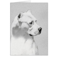Tableau Dogo Argentino - Art Chien original
