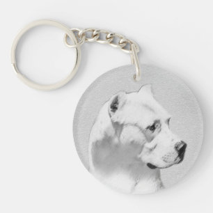 Tableau Dogo Argentino - Art Chien original