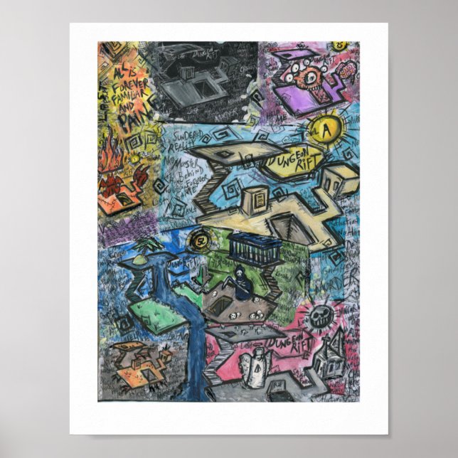 Tableau Dungeon Rift Dungeon (Devant)