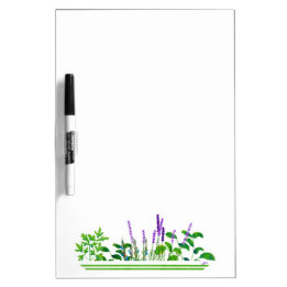 Tableau Effaçable À Sec Herbes et lavande