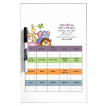 Modèle HORAIRE/CALENDRIER