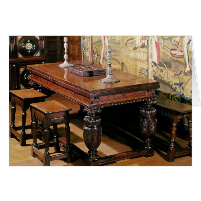 Tableau et chaises, connus sous le nom de (Devant horizontal)
