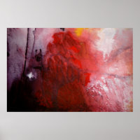 Tableau Expressionniste Abstrait Imprimer Poster
