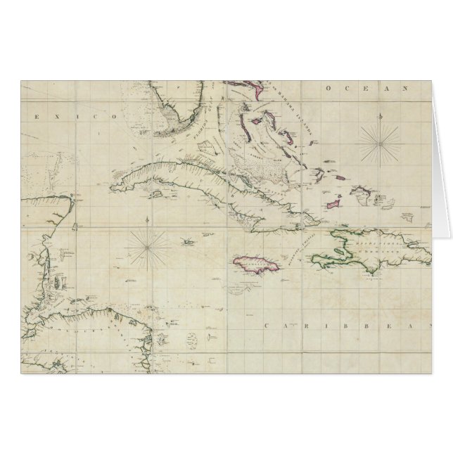 Tableau général des Antilles (Devant horizontal)