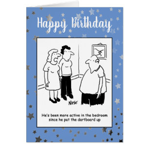 Tableau noir dans la chambre. Drôle dessin