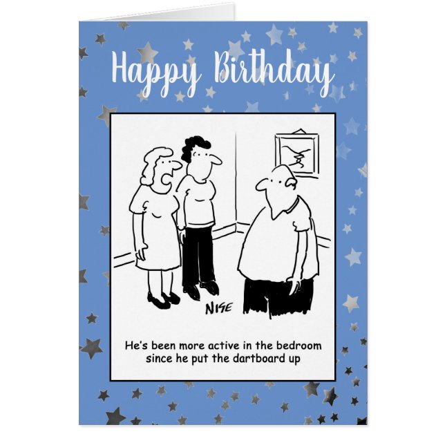 Tableau noir dans la chambre. Drôle dessin (Devant)